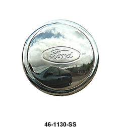 STAINLESS HUB CAP - 34 PASS/PICKUP 4-CYL WITH 