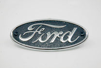 HOOD SIDE EMBLEMS - 34 PICKUP "FORD" OVAL