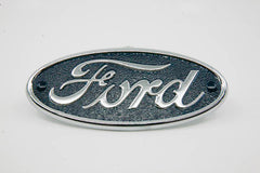 HOOD SIDE EMBLEMS - 34 PICKUP "FORD" OVAL