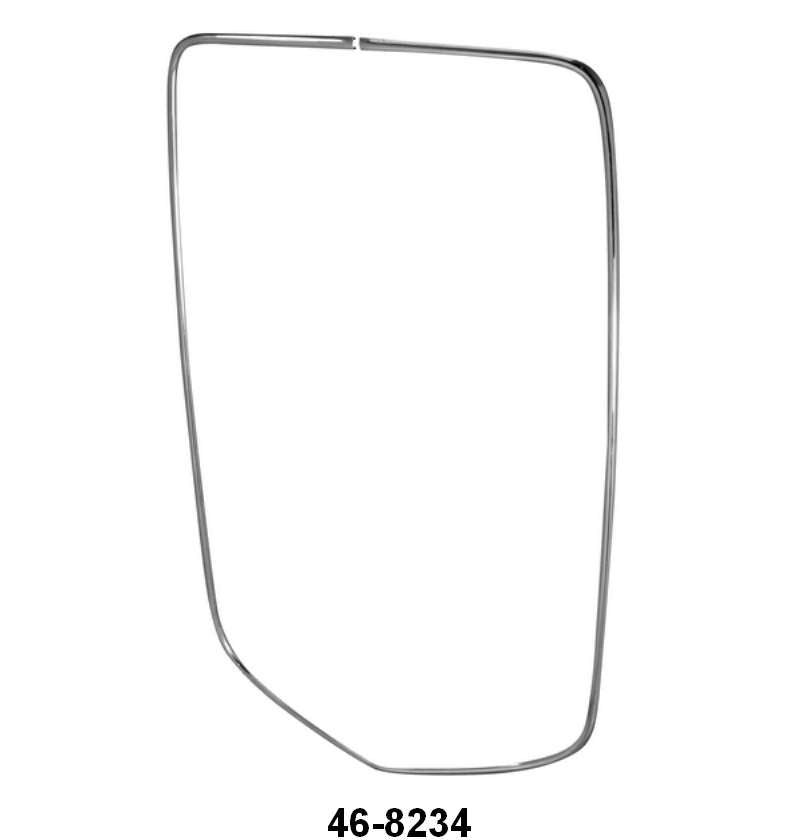 STAINLESS GRILLE TRIM - 34 PICKUP WITH HARDWARE