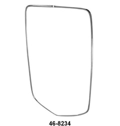 STAINLESS GRILLE TRIM - 34 PICKUP WITH HARDWARE