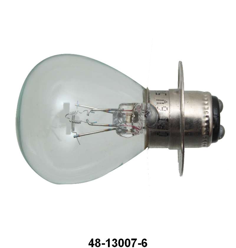 HEADLIGHT BULB FOR STOCK REFLECTOR - 35-39 PASS/PICKUP 6V