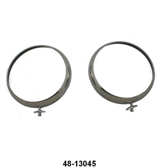 HEADLIGHT DOOR/BEZELS - 35 PASS, 35-39 PU, STAINLESS