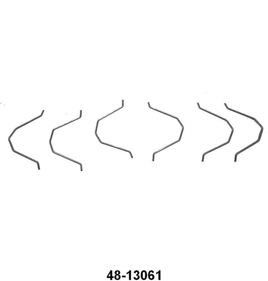 HEADLIGHT LENS RETAINER CLIPS - 35-36 PASS, 35-39 PU  6 pcs