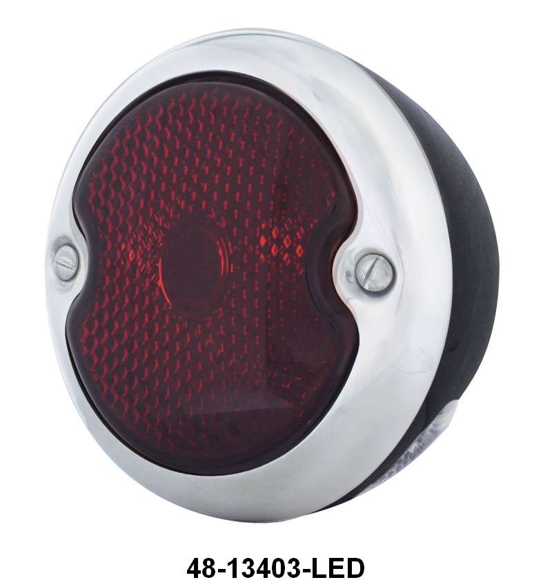 TAIL LIGHT ASSEMBLY W/12-VOLT LED LENS - 35-36 PASS, 46-52 PU & WAGON LH