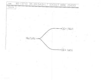 DASH LIGHT SOCKET AND WIRE - 35-39 PASSENGER, PICKUP