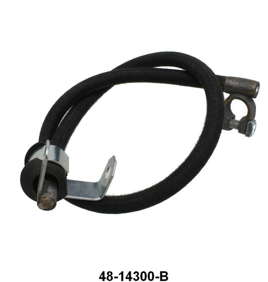 BATTERY TO FLOOR SWITCH CABLE - 35-36 PASS/PU W/BRACKET W/O SCRIPT 28 "