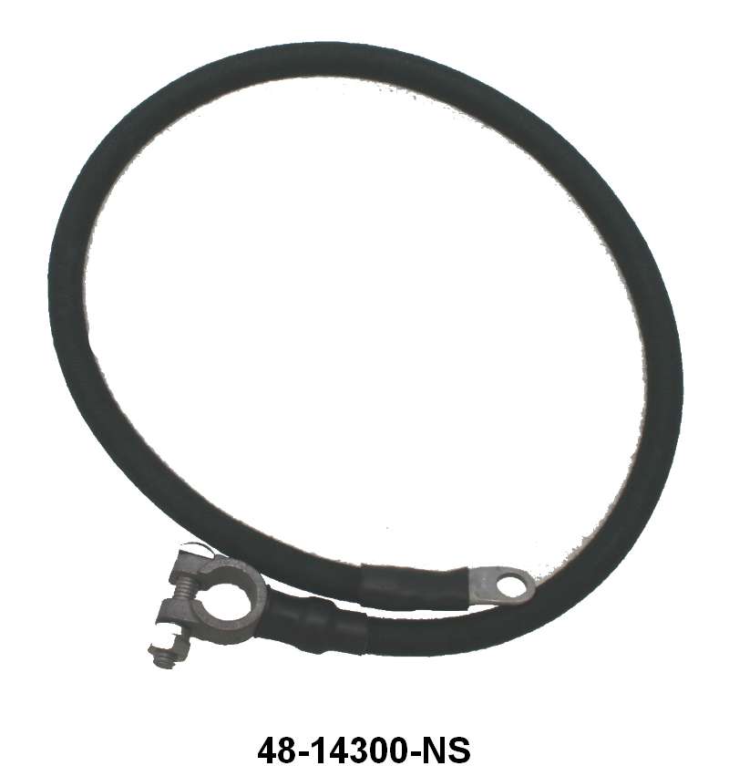 BATTERY TO FLOOR SWITCH CABLE - 35-36 PASS/PU W/O SCRIPT 28"