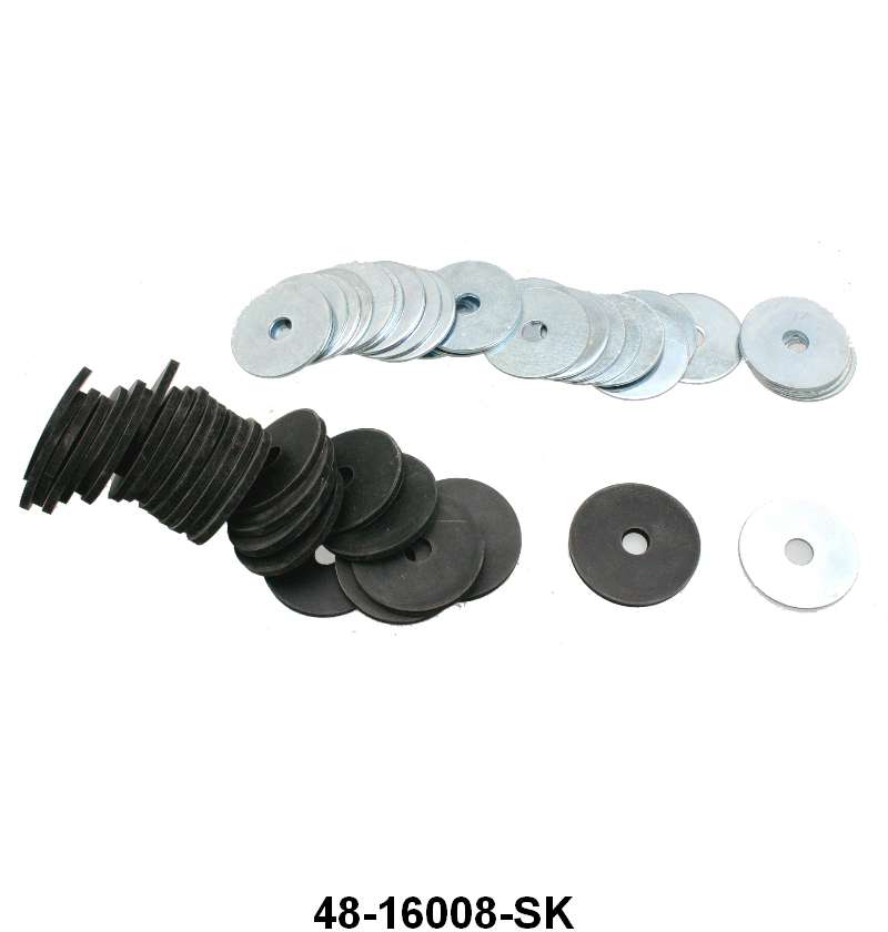 FENDER WASHER KIT - 35-36 PASSENGER FRONT & REAR SET OF 28