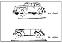 RUNNING BOARD TRIM - 35-36 PASS (NEEDS CLIPS) 58-3/4