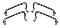 POLISHED STAINLESS HOOD HANDLES - 34-36 PASS, 35-37 PICKUP SET OF 4