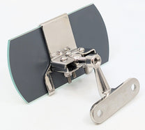 REAR VIEW MIRROR/BRACKET - 35-36 CAB/CONV SDN STAINLESS W/SQUARE HEAD