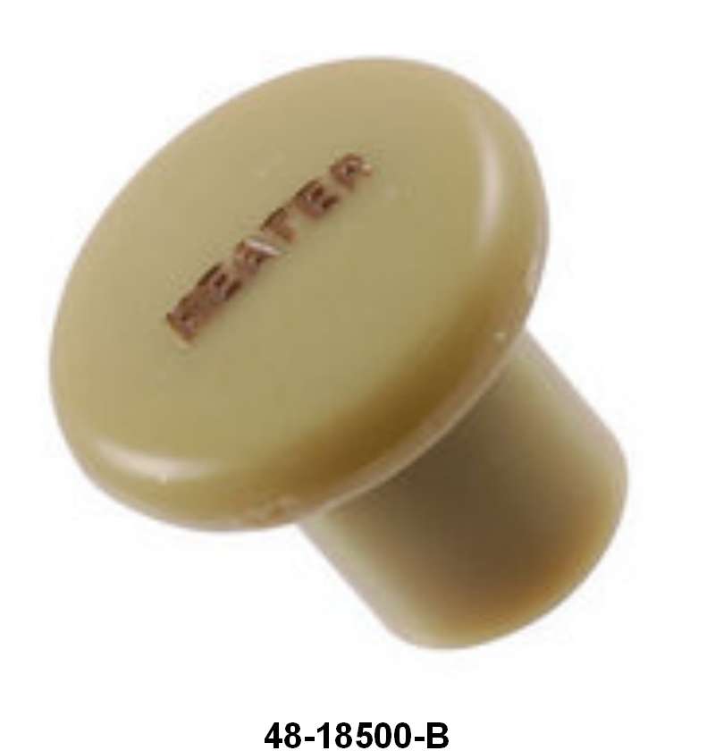 HEATER SWITCH KNOB - 35 DLX PASS IVORY