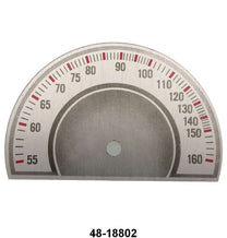 RADIO DIAL FACE PLATE - 35-36 PASSENGER GRAY