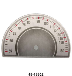 RADIO DIAL FACE PLATE - 35-36 PASSENGER GRAY