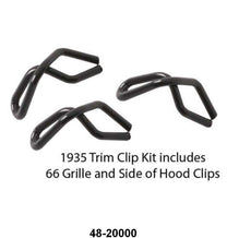 HOOD AND GRILLE TRIM CLIPS - 35 PASS  66 CLIPS