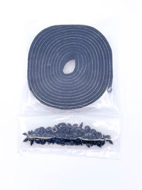 WINDOW CHANNEL KIT - 35-36 2DR SDN WITH FELT STRIPS