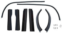 WINDOW CHANNEL KIT - 35-36 3W COUPE WITH RUBBER BUMPERS