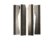 STAINLESS WINDOW CHANNEL KIT - 35-36 3W COUPE WITH FELT STRIPS