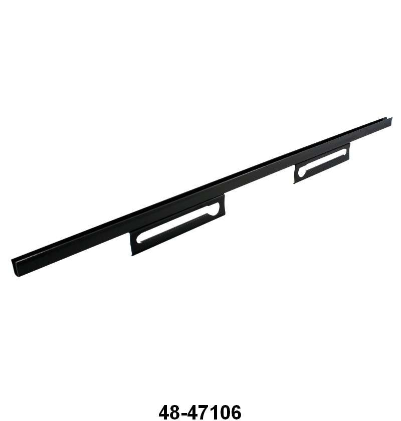 ROLL DOWN REAR WINDOW GLASS CHANNEL - 35-36 COUPE
