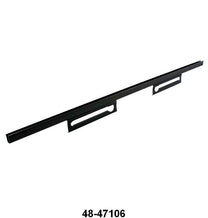 ROLL DOWN REAR WINDOW GLASS CHANNEL - 35-36 COUPE