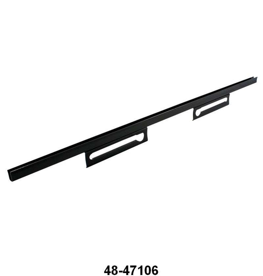 ROLL DOWN REAR WINDOW GLASS CHANNEL - 35-36 COUPE