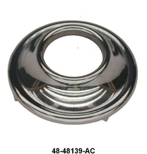 INSIDE HANDLE ESCUTCHEON - 35-36 COUPE/SEDAN STAINLESS