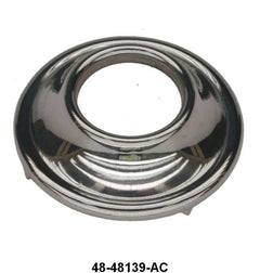 INSIDE HANDLE ESCUTCHEON - 35-36 COUPE/SEDAN STAINLESS