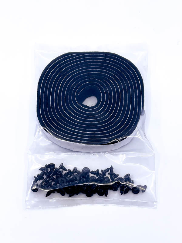 QUARTER WINDOW CHANNEL KIT - 35-36 2 DOOR SEDAN WITH FELT