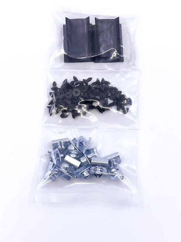 REAR DOOR WINDOW CHANNEL KIT - 35-36 4DR SDN W/FELT