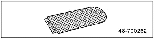 GAS TANK SENDING UNIT HOLE COVER - 35-36 PASSENGER
