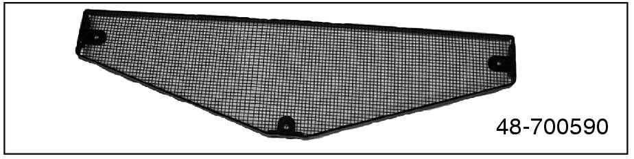 COWL VENT SCREEN - 35-36 PASSENGER