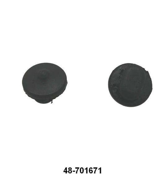 GLOVE BOX DOOR BUMPERS - 35-48 PASS, 39-48 MERC, 35-47 PU, "THIN"