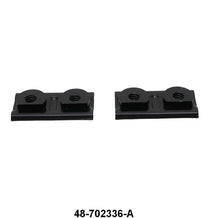 DOOR STRIKER MOUNTING PLATE - 35-39 COUPE/SEDAN, 38-52 PU