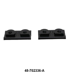 DOOR STRIKER MOUNTING PLATE - 35-39 COUPE/SEDAN, 38-52 PU