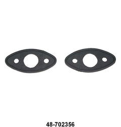 OUTSIDE DOOR HANDLE PADS - 35-37 ALL PASS, 35-40 WAGON, 37-47 PU, RUBBER