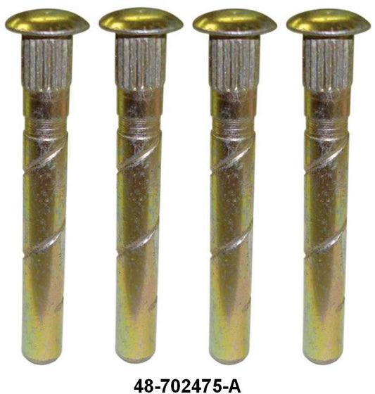 DOOR HINGE PINS - 32-40 PASS, 32-47 PICKUP SET OF 4, PLAIN STEEL