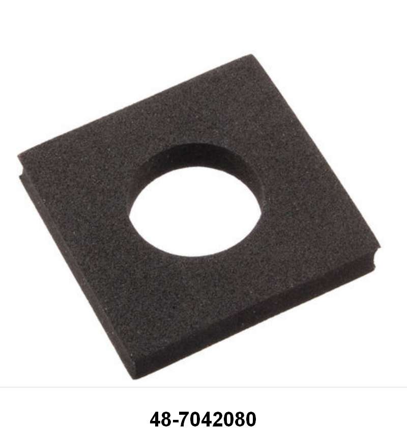 ROLL DOWN REAR WINDOW PAD - 35-36 COUPE