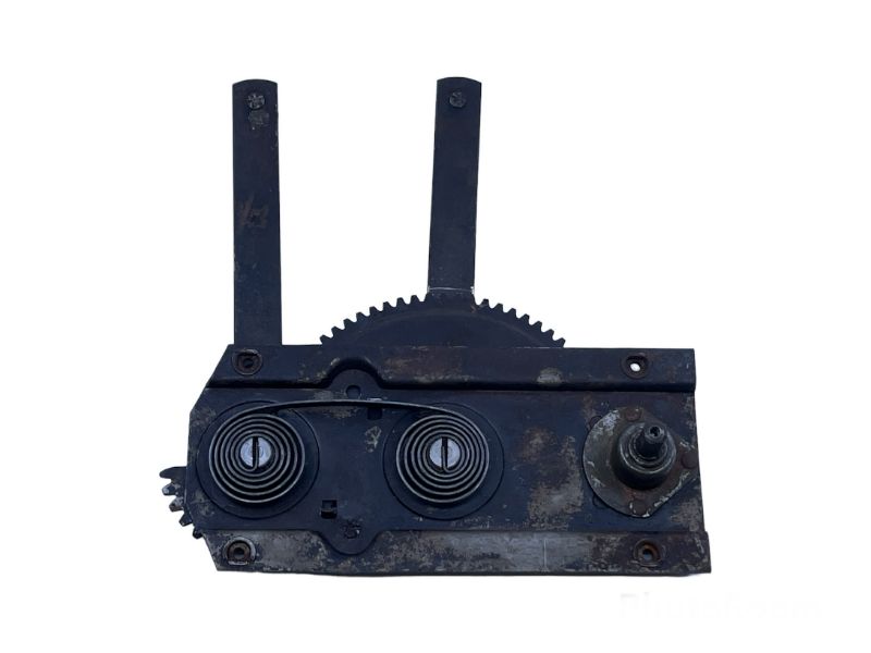 REAR DOOR WINDOW REGULATOR ASSEMBLY - 35-36 4DR SDN RH, "NOS"