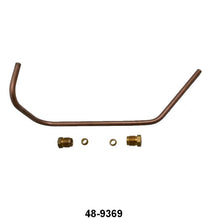 PRE-BENT FUEL PUMP TO CARBURETOR LINE  - LATE 35-36 PASS/PU