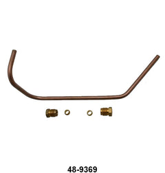 PRE-BENT FUEL PUMP TO CARBURETOR LINE  - LATE 35-36 PASS/PU