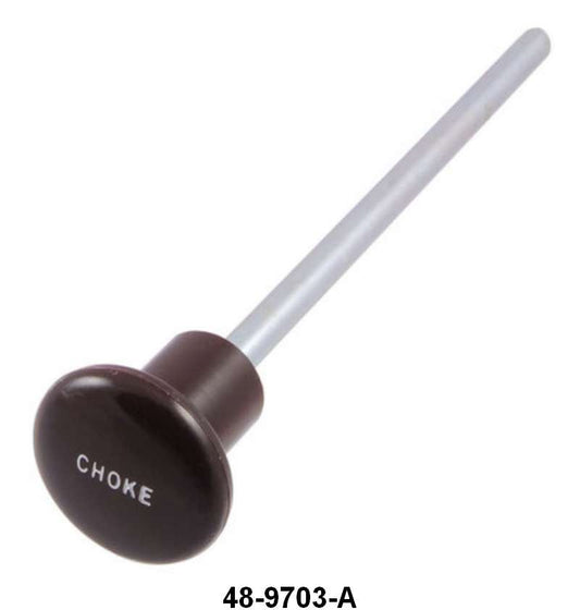 CHOKE CABLE/ROD KNOB - 35 STD PASS MAROON