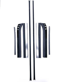 DOOR WINDOW CHANNEL KIT - 35-37 PICKUP WITH RUBBER BUMPERS (SLOTS IN DOOR)