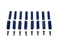 DOOR WINDOW CHANNEL KIT - 35-37 PICKUP WITH RUBBER BUMPERS (SLOTS IN DOOR)