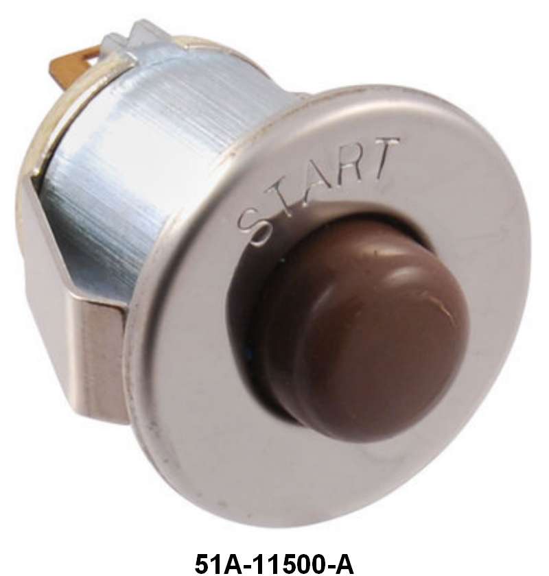 ORIGINAL STYLE STARTER BUTTON - 46 PASS DLX CHOCOLATE