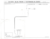 ACCESSORY TRUNK LIGHT EXTENSION WIRE - 46-48 COUPE/CONV