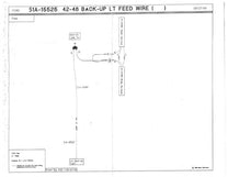 BACK-UP LIGHT POWER WIRE - 42-48 PASSENGER