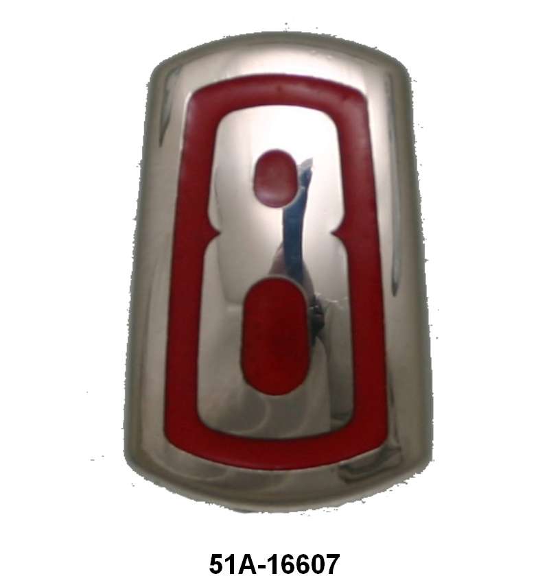 HOOD ORNAMENT EMBLEM - 46-47 PASS "8"
