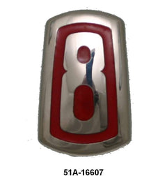 HOOD ORNAMENT EMBLEM - 46-47 PASS 