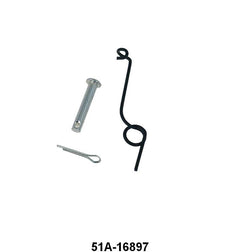 HOOD SAFETY CATCH SPRING - 46-48 PASSENGER, MERCURY, 49-50 PASSENGER